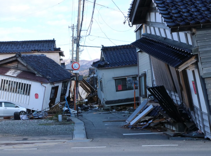 能登半島地震の発生